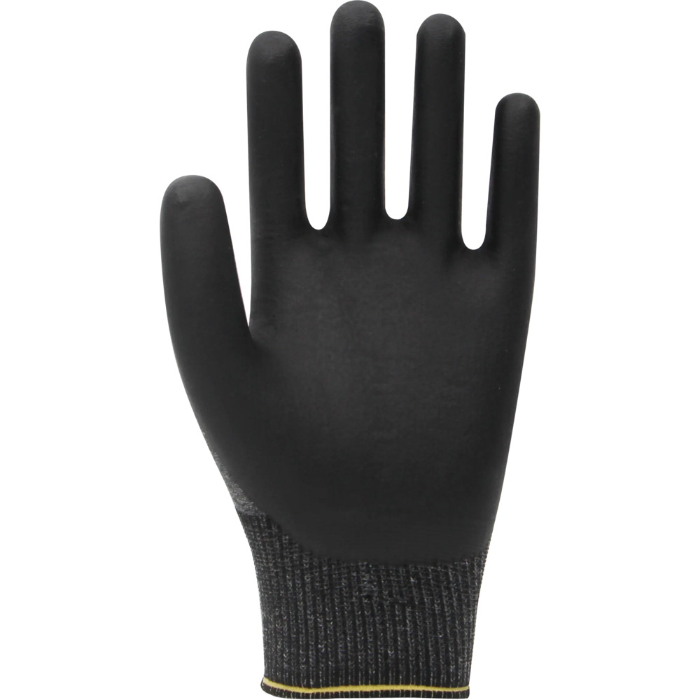 Beybi B-Flex110 Likralı Köpük Nitril Eldiven (Gri-Siyah) beybi b-flex110 likralı köpük nitril eldiven gri siyah 15g polyester örgü 1/2 kaplama en 388 4131x reach no 9 no 10