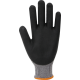 Beybi CU300 PU Kaplı Kesilmeye Dirençli Eldiven (Gri-Siyah) beybi cu300 pu kapli kesilmeye direncli eldiven gri siyah 13g hdpe astar 1 2 pu kaplama en 388 4344b reach silikon dmf icermez no 9 no 10