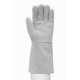 Beybi KYN-01 EKO Kaynakçı Eldiveni (Gri) beybi kyn-01 eko kaynakci eldiveni gri tam dana yarma derisi tek parca uzun konc icten dikis en388 4233x en407 413x4x beden 10 xl