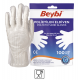 beybi pet polietilen eldiven 100lu paket tek kullanimlik pe eldiven tek beden bpa icermez steril degildir gida isleme temizlik kuafor hobi