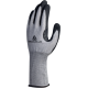 Delta Plus VENICUT F XTREM CUT VENICUTF01 VECUTF01 kesilme dirençli eldiven F seviye köpük nitril yağlı zeminde kavrama 13 gauge uzun manşet 100 mm EN388 4X43F