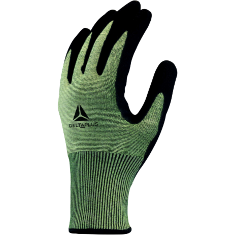 Delta Plus VENICUTA901 Kesilme Dirençli Eldiven Delta Plus VENICUTA901 18 gauge kesilme dirençli eldiven EN388 4X42F nitril termoplastik dokulu kavrama dokunmatik uyumlu