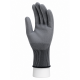 Delta Plus VENICUTF08 VECUTF08G3 F seviye kesilme dirençli eldiven EN388 4X43F PU kaplama 13 gauge gri 3lü paket