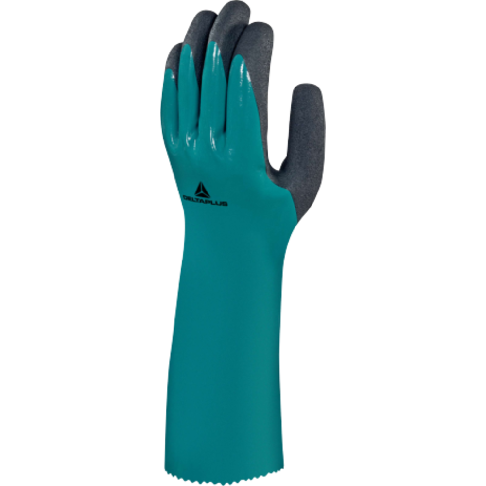 Delta Plus VV835CUT Kesilmez Kimyasal Eldiven - 35 cm Delta Plus VV835CUT mavi kesilmeye dayanıklı 100 derece ısı dirençli kimyasal eldiven