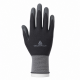 Delta Plus VE723 Spandex örme hassas montaj eldiveni siyah nitril kaplı