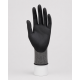 Delta Plus VE723 Spandex örme hassas montaj eldiveni siyah nitril kaplı
