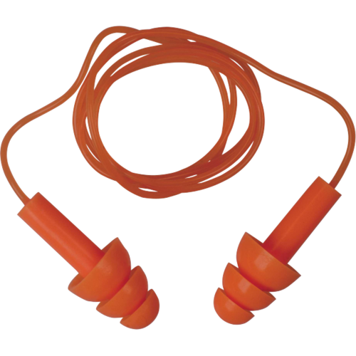 Delta Plus Conicfit 100 Tekrar Kullanılabilir PVC 100 adet İpli Kulak Tıkacı