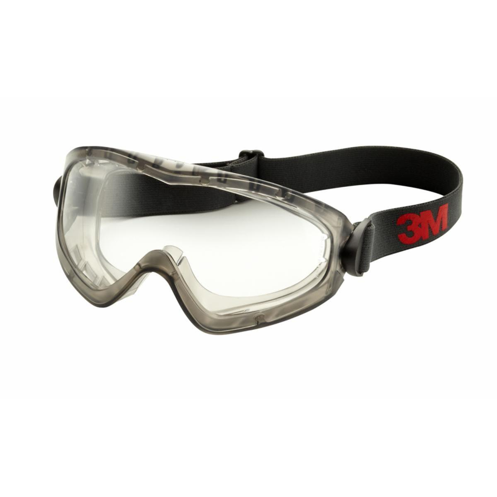 3m 2890 gogglegear gozluk dolayli havalandirmali seffaf polikarbonat lensli is guvenligi gozlugu