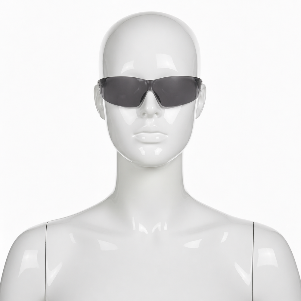 3m sf202 securefit gozluk koyu gri lensli hafif is guvenligi gozlugu