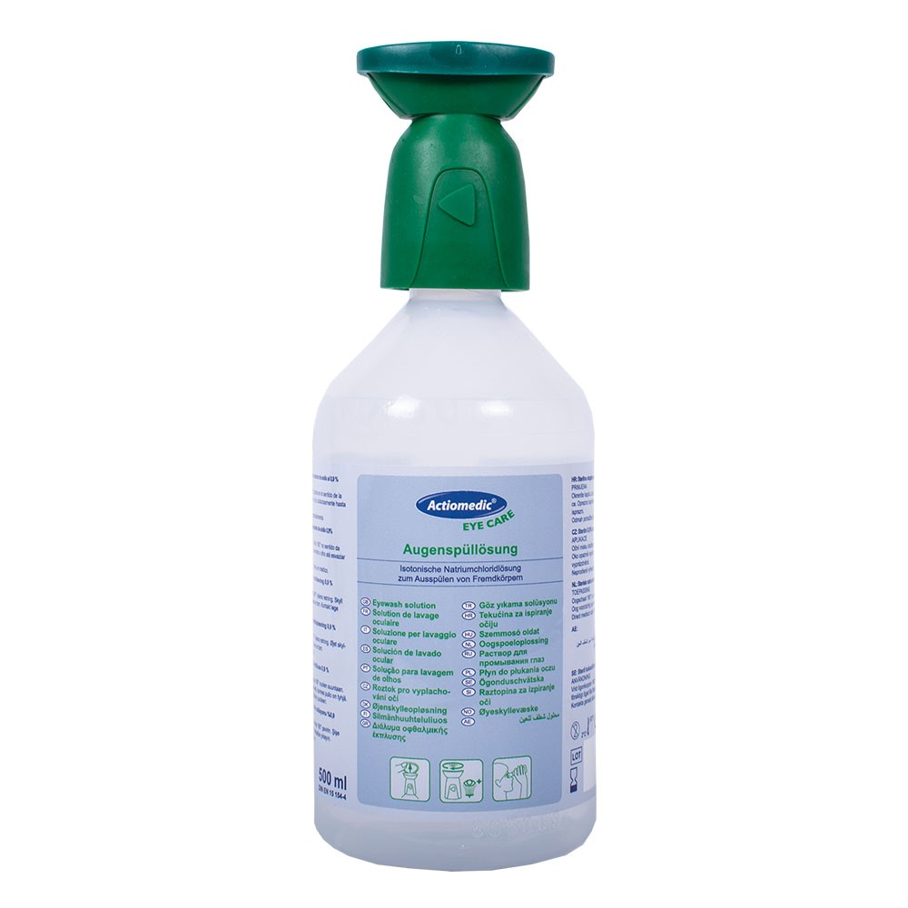 actiomedic goz dusu solusyonu 500 ml izotonik sodyum klorur goz yikama solusyonu