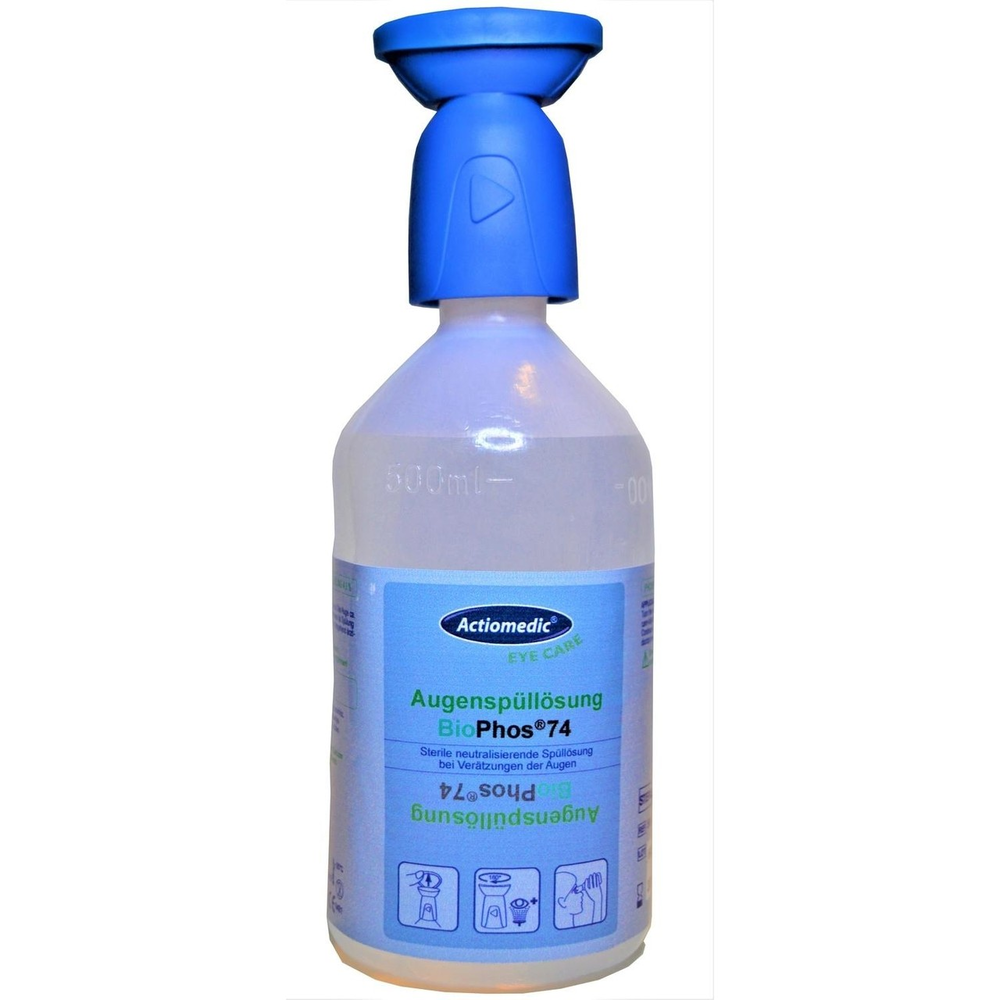 actiomedic biophos 74 kimyasal goz dusu solusyonu 500 ml fosfat tamponlu goz yikama solusyonu