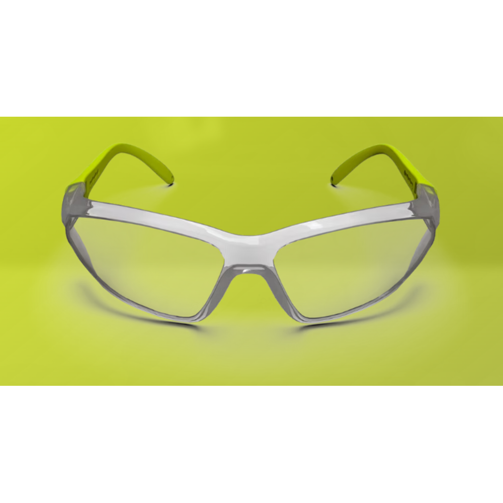 baymax s-900 curved seffaf koruyucu gozluk kavisli polikarbonat lens silikon burunluk ileri geri ayarlanabilir sap uv 400 en 166 en 170 optik sinif 1 45 m s f t k n 35 gr otoklav 121c