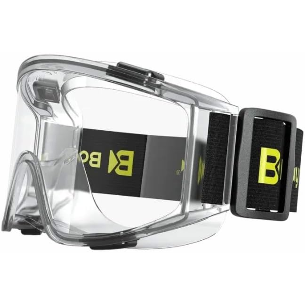 baymax s-550 grand sizdirmaz goggle tip tam koruma koruyucu gozluk seffaf panoramik lens ayarlanabilir lastik uv400 polikarbonat en 166 en 170 2c 1 2 optik sinif 2 f 45 m s t k n anti fog opsiyonel