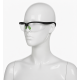 baymax s-600 stil seffaf koruyucu gozluk polikarbonat lens uv400 en 166 en 170 ayarlanabilir sap silikon burunluk f 45 m s t k n otoklav 121c 27 9 g