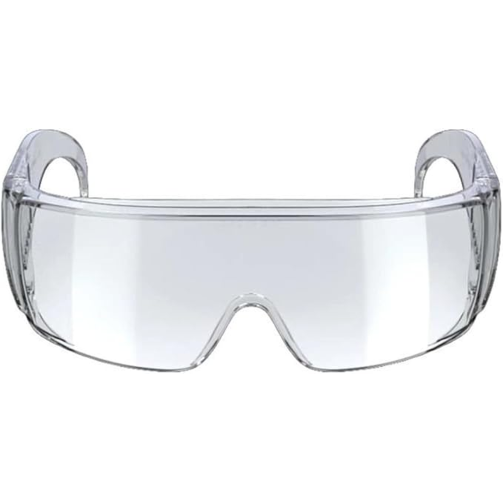 baymax s-700 major seffaf koruyucu gozluk gozluk ustu kullanima uygun numarali gozluk uzeri genis cerceve yan koruma havalandirma kanalli sap uv 400 en 166 en 170 39 gr