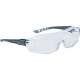 Delta Plus Hekla 2 Clear gözlük üzeri iş güvenliği gözlüğü overglasses şeffaf monoblok UV400 çizilmez yan siper 37 g