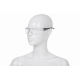 Delta Plus Hekla 2 Clear gözlük üzeri iş güvenliği gözlüğü overglasses şeffaf monoblok UV400 çizilmez yan siper 37 g