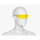 Delta Plus EGON sarı iş güvenliği gözlüğü monoblok yan siperli polikarbonat lens buğu önleyici çizilmez UV400 optik sınıf 1 34g