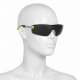 Delta Plus LIPARI2 T5 kaynakçı gözlüğü gölge 5 monoblok polikarbonat lens yan koruma buğu önleyici çizilmez UV400 optik sınıf 1 34 g