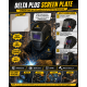 delta plus screen plate screen kaski icin 5li polikarbonat yedek dis ekran en166 renksiz