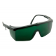 koruyucu gozluk yesil lens kaynak gozluk en 166 oksijen kaynak yesil kaynak lensi hafif genis gorus ergonomik is guvenligi gozluk