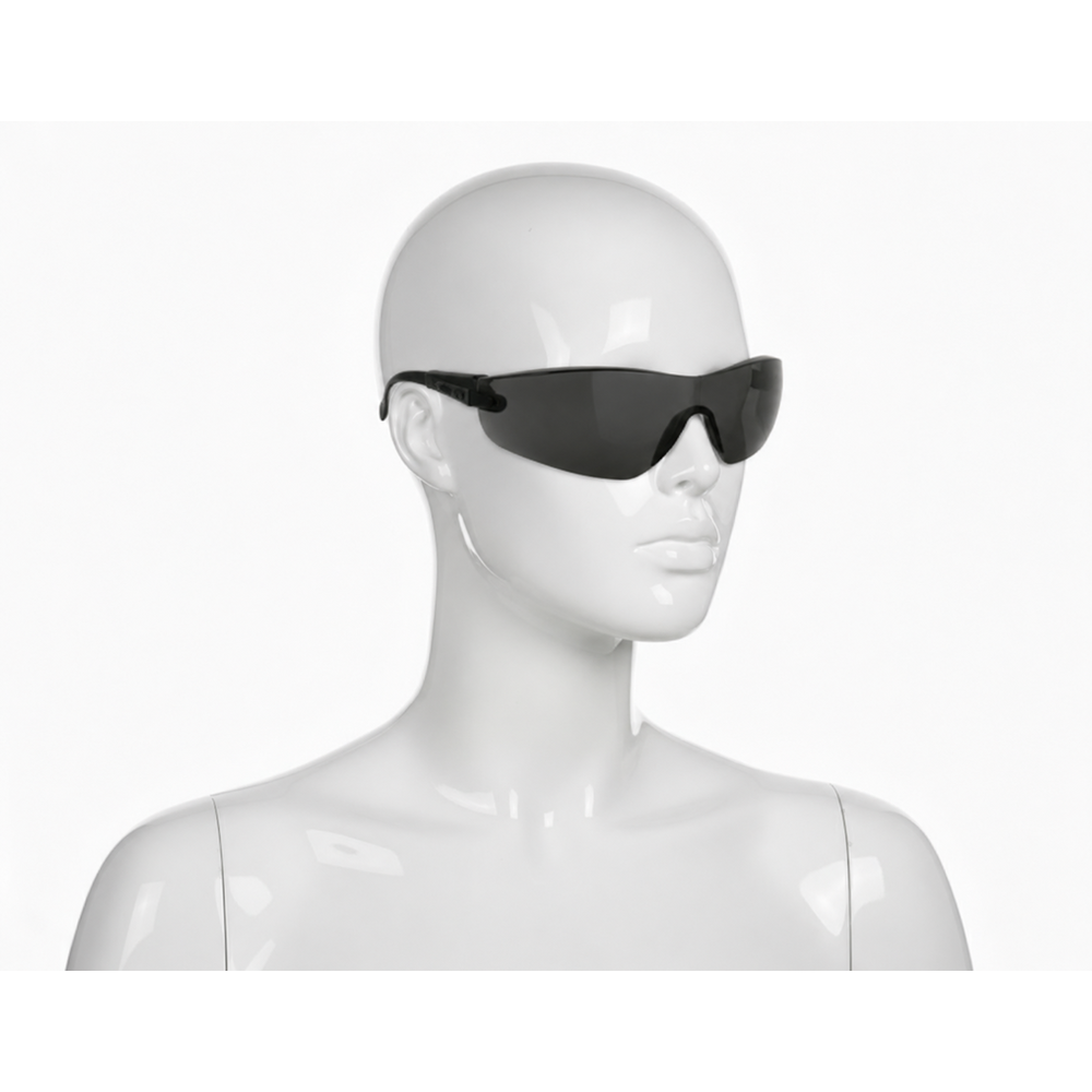 koruyucu gozluk fume lens sport en 166 dis saha gunes parlama koruma hafif sportif tasarim is guvenligi gozluk