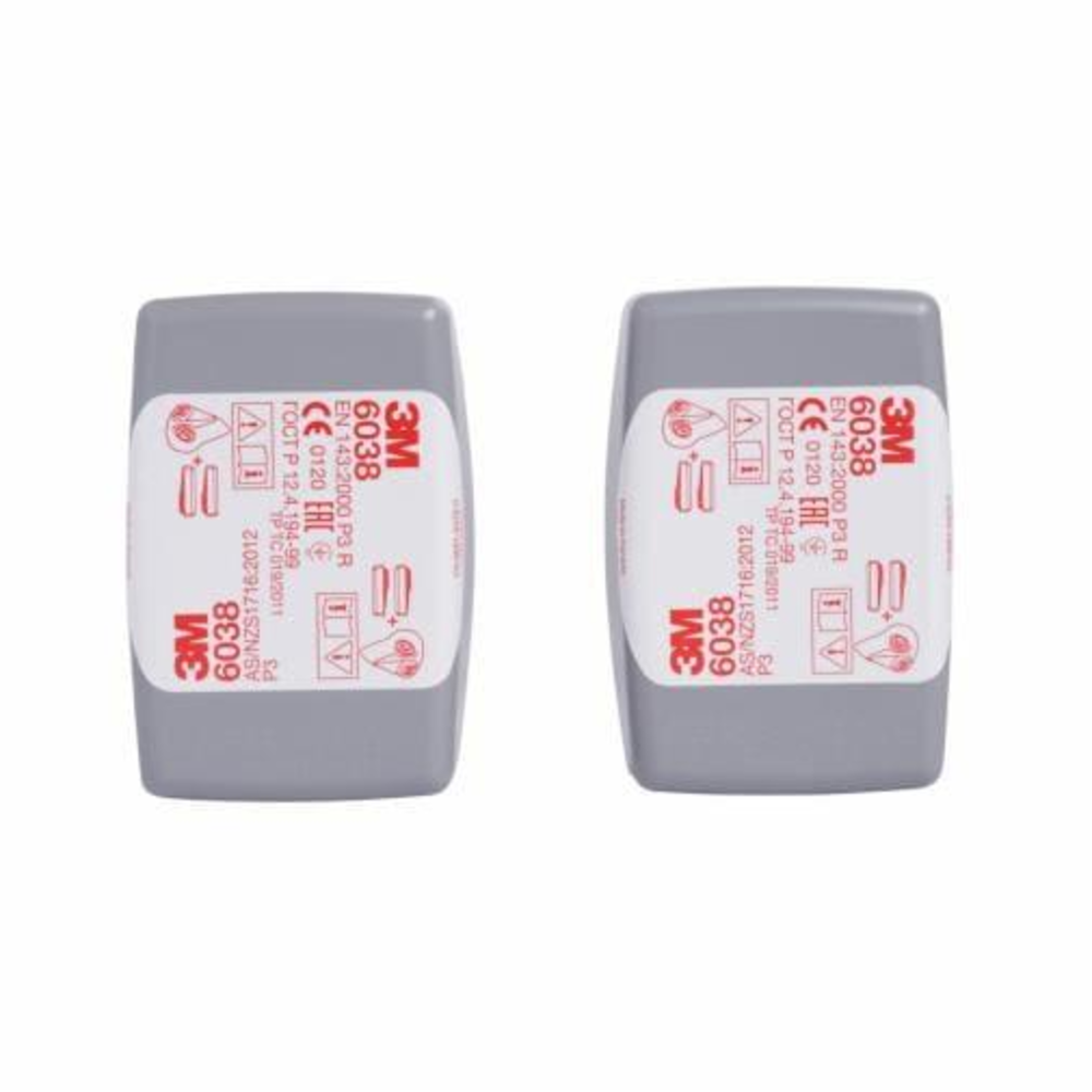 3M 6038 P3 R Kapsüllü Partikül Filtresi 3m 6038 partikul filtresi p3 r hf korumali bayonet filtre