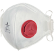 delta plus m1300vb ffp3 nr d valfli katlanabilir solunum maskesi 10lu kutu en 149