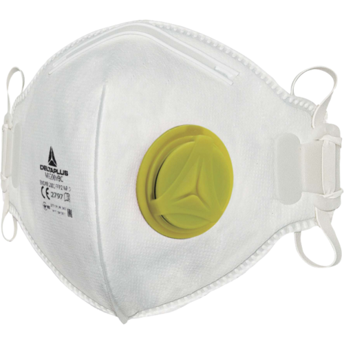 Delta Plus M1200VB FFP2 NR D Valfli Katlanabilir Solunum Maskesi – 10’lu Kutu