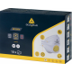 Delta Plus M1205V FFP2 NR D Valfli Katlanabilir Solunum Maskesi delta plus m1205v ffp2 nr d valfli katlanabilir solunum maskesi 10lu kutu sari valfli