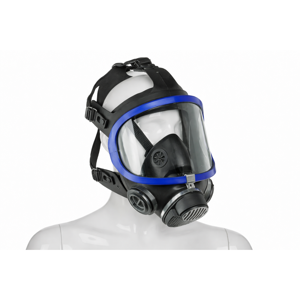 Dräger X-plore 5500 Tam Yüz Maskesi drager x-plore 5500 tam yuz maskesi epdm govde 180 derece vizor bayonet filtre baglantili