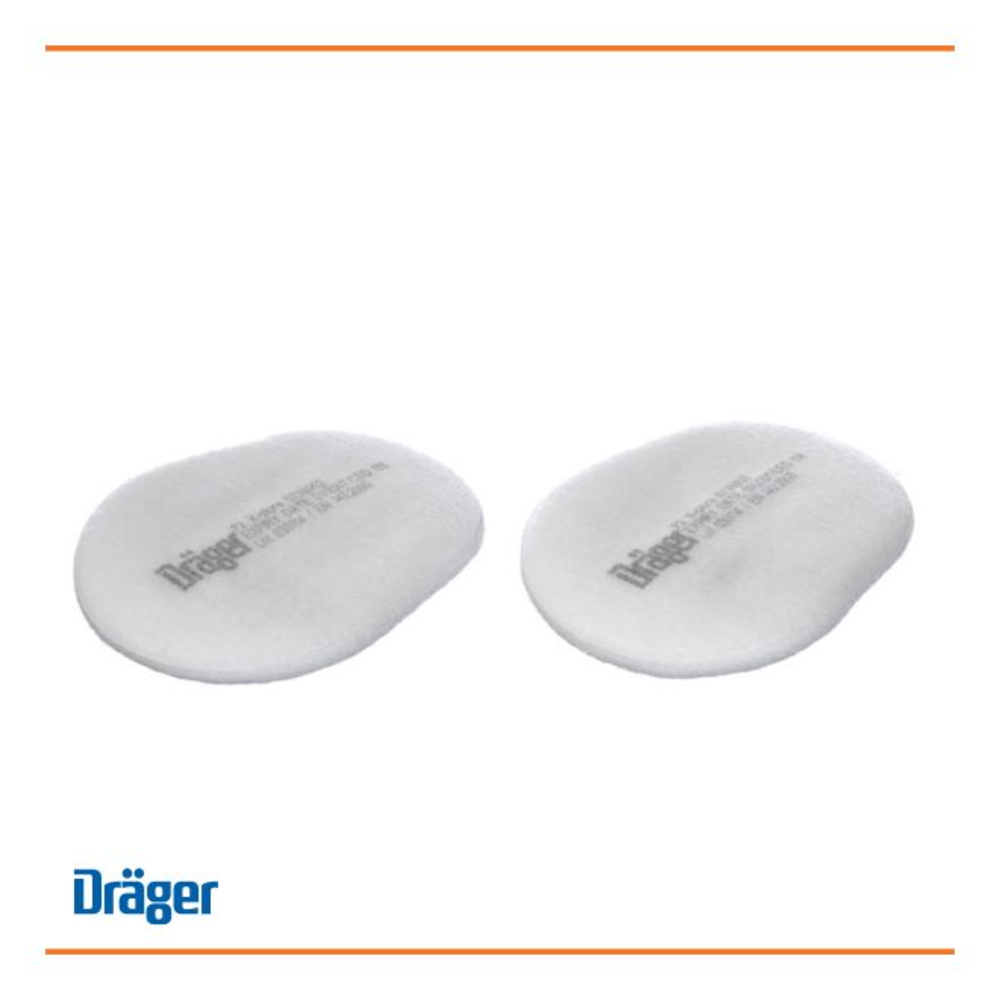 drager 6738002 x-plore p2 partikul pedi bayonet uyumlu pad filtre