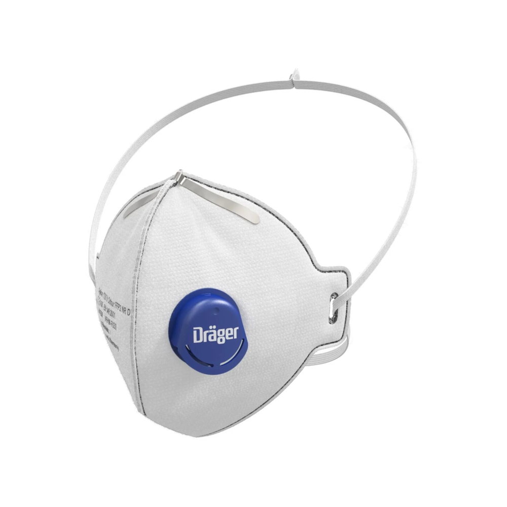 Dräger X-plore 1720 V CoolMAX Valfli FFP2 Toz Maskesi 10 Adet drager x plore 1720 v ffp2 nr d ventilli toz maskesi 10 adet coolmax valfli katlanabilir partikül maskesi