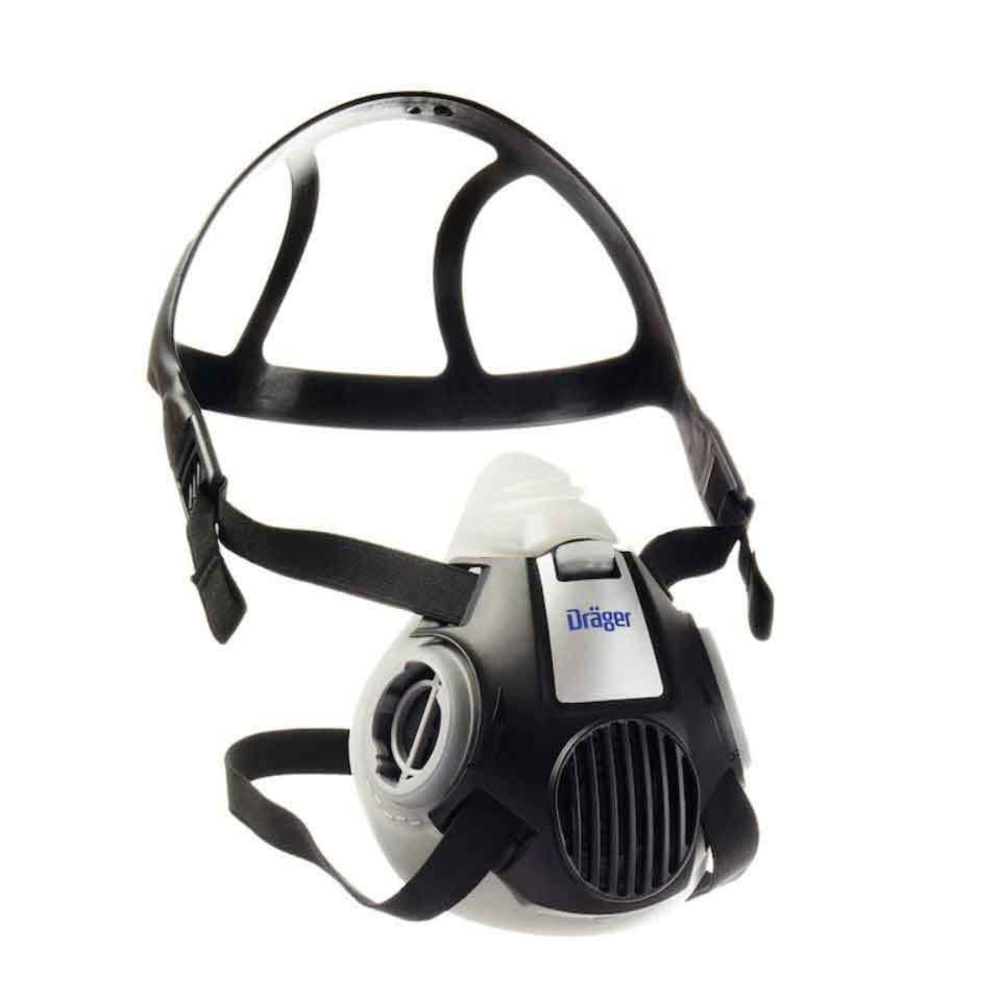 Dräger X-plore 3300 Yarım Yüz Maskesi drager x plore 3300 yarim yuz maskesi bayonet filtre uyumlu hafif tpe solunum maskesi