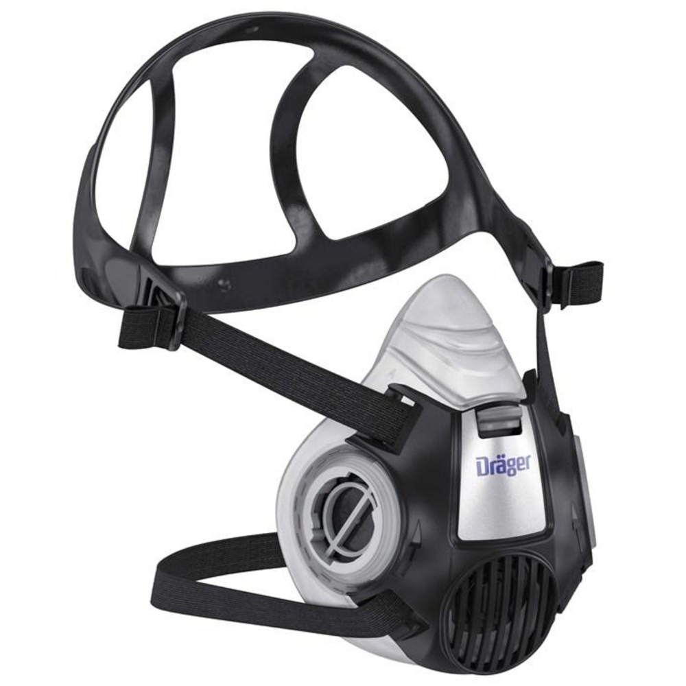 Dräger X-plore 3300 Yarım Yüz Maskesi drager x plore 3300 yarim yuz maskesi bayonet filtre uyumlu hafif tpe solunum maskesi
