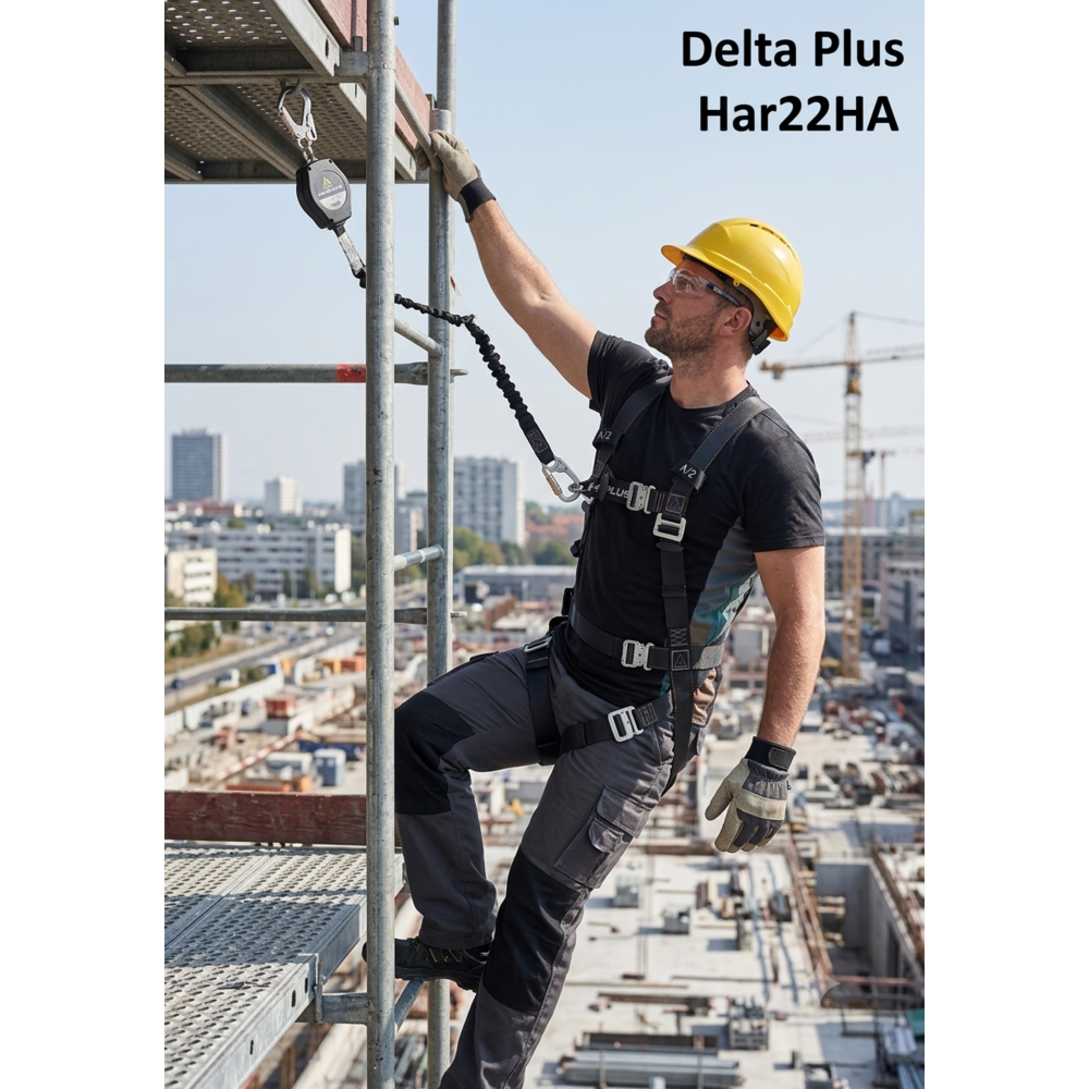 Delta Plus HAR22HA Emniyet Kemeri Delta Plus HAR22HA düşme önleyici tam vücut emniyet kemeri