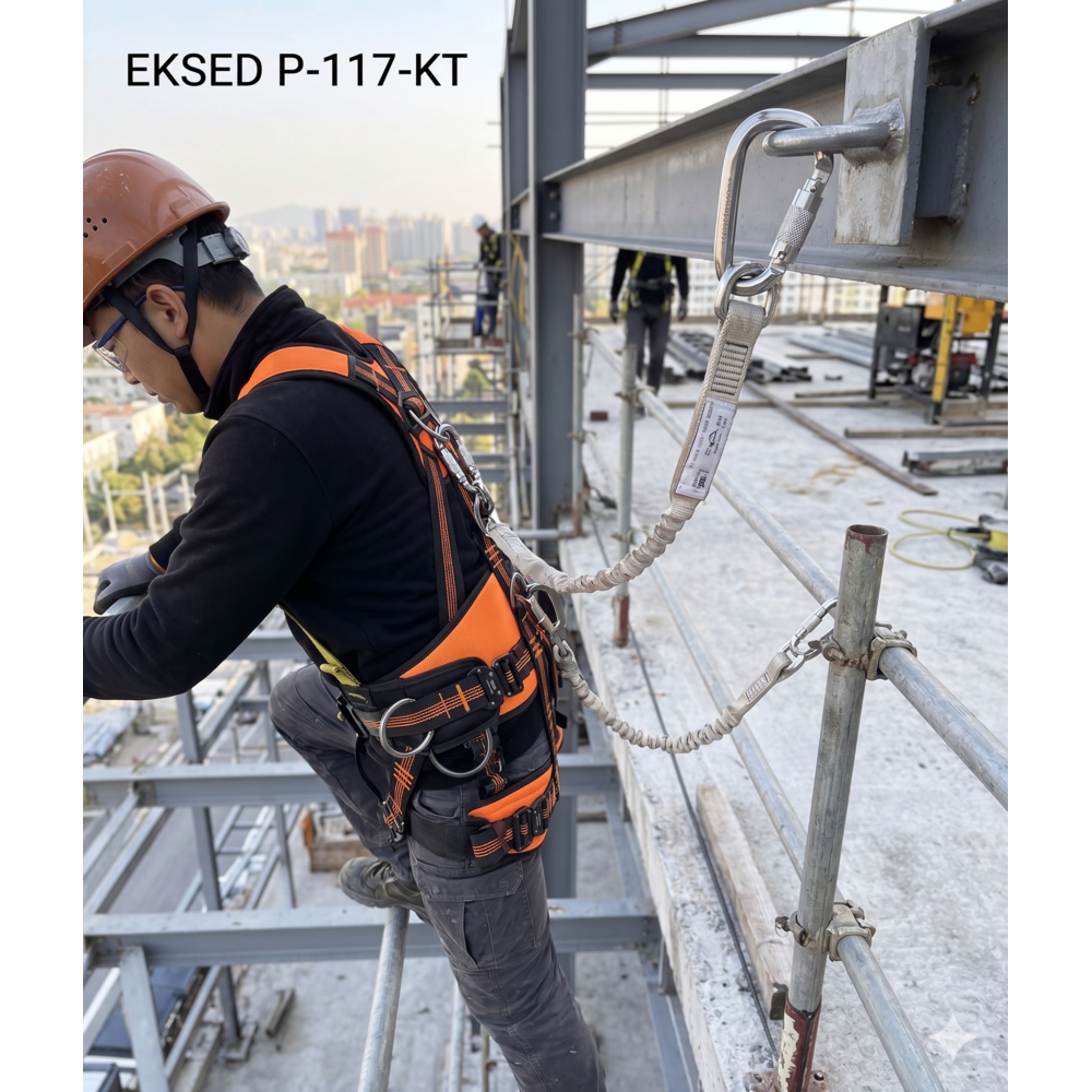 eksed p-117-kt dusus durdurma ve konumlandirma kemeri parasut tipi bel destekli en 358 en 361 s xxl