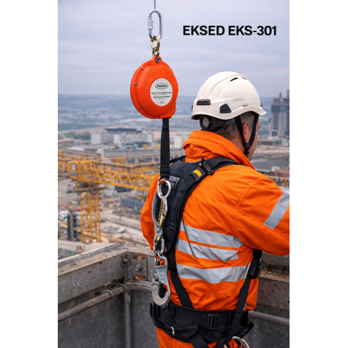 Eksed - Kolonlu Geri Sarımlı Düşüş Durdurucu EKS-301-EKSED (6 MT)