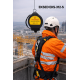 Eksed SALVATOR EKS-312-S çelik halatlı geri sarımlı düşüş durdurucu 12m