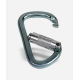 Eksed EKS-148-O çelik otomatik double lock karabina 40 kN 25 mm