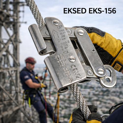 Eksed Çelik Halat Tutucu EKS-156 (Paslanmaz Çelik)