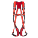 eksed p-114 aluminyum dusus durdurma kemeri parasut tipi tam vucut en 361 2002 ayarlanabilir kayis s xxl yuksekte calisma
