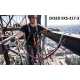 Eksed EKS-217-3 Çift Bacaklı Dikişli Halat Lanyard eksed eks-217-3 cift bacakli dikisli lanyard 12 mm 54 mm en 354 en 362