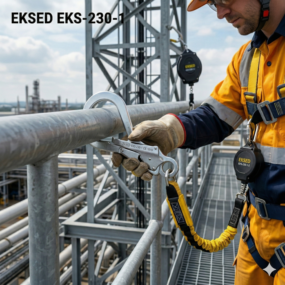 eksed eks-230-1 ayarlanabilir dikisli halat 12 mm 1-20 2-00 m 110 mm en 358 en 362