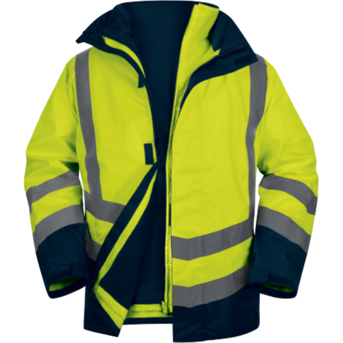 Delta Plus Optimum 3 Reflektörlü Su Geçirmez 5 in 1 Parka 