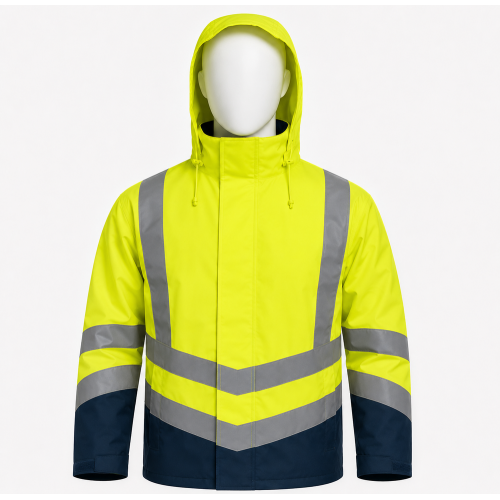 Delta Plus Optimum 3 Reflektörlü Su Geçirmez 5 in 1 Parka 