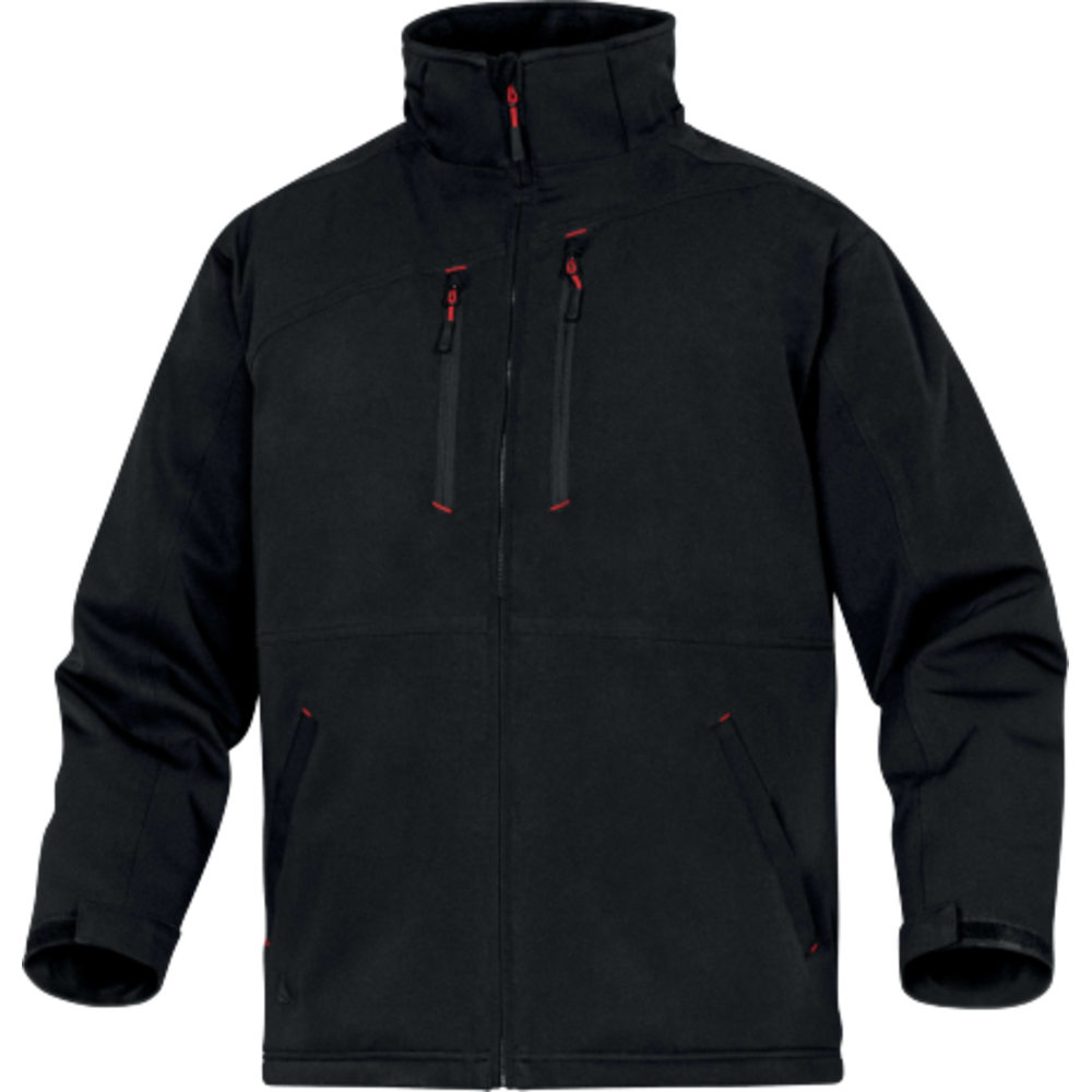 Delta Plus Milton 2 Teknik Parka - Çok Cepli delta-plus-milton-2-siyah-cok-cepli-su-gecirmez-mont