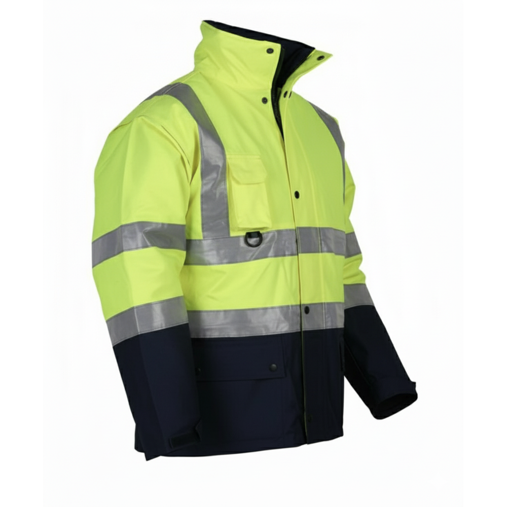 Vizwell VWJK05 Yüksek Görünürlüklü İş Parkası Vizwell VWJK05 yüksek görünürlüklü reflektif iş güvenliği parkası