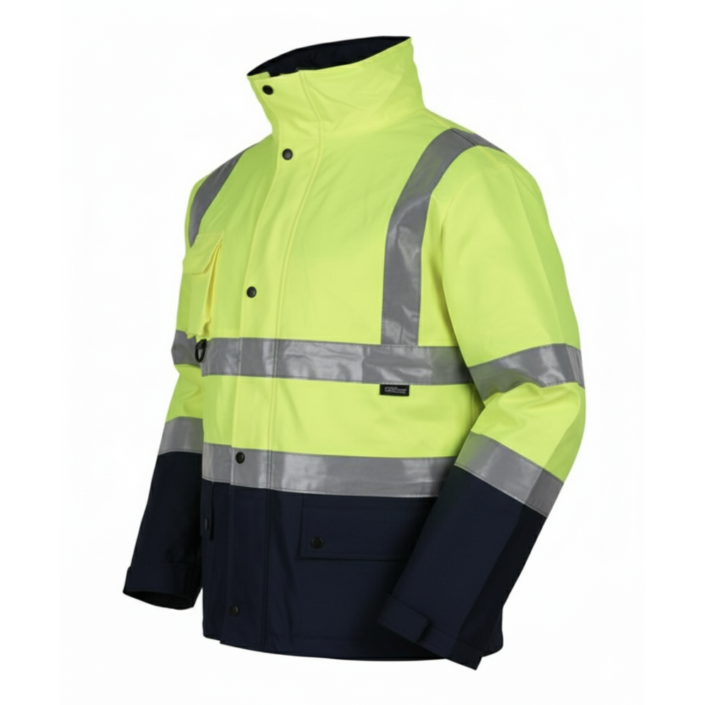 Vizwell VWJK05 Yüksek Görünürlüklü İş Parkası Vizwell VWJK05 yüksek görünürlüklü reflektif iş güvenliği parkası