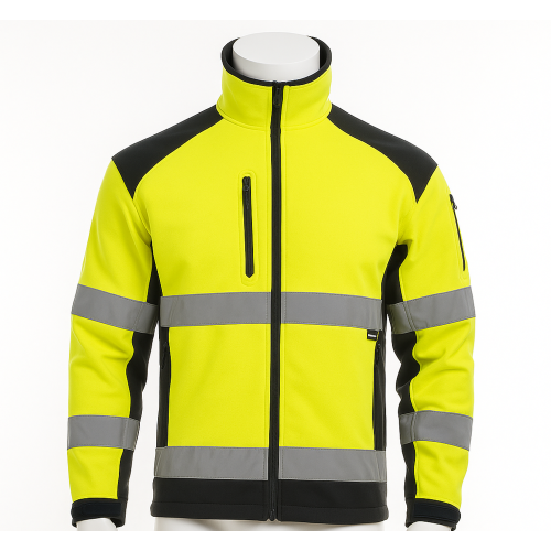 Vizwell VWJK177 Yüksek Görünürlüklü Softshell İş Montu